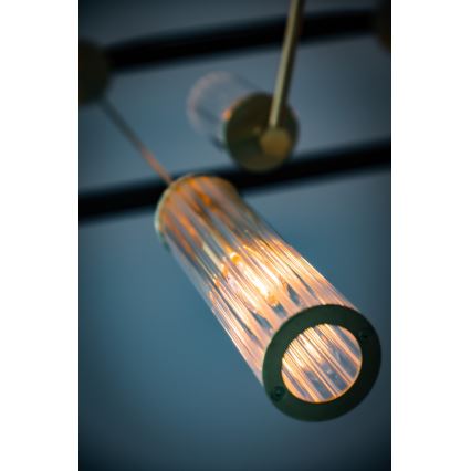 Argon 8489 - Luster na sajli HAMPTON 1xE14/7W/230V zlatna