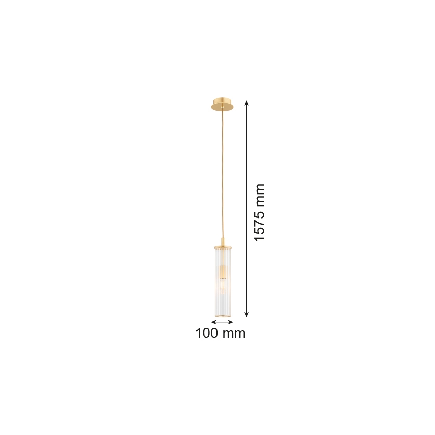 Argon 8489 - Luster na sajli HAMPTON 1xE14/7W/230V zlatna