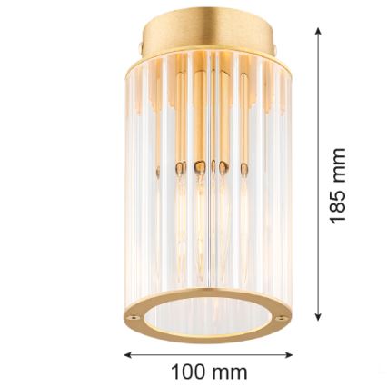 Argon 8501 - Plafonjera HAMPTON 1xE14/7W/230V zlatna