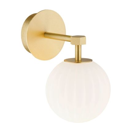 Argon 8502 - Zidna lampa PALOMA 1xE14/7W/230V zlatna/beli