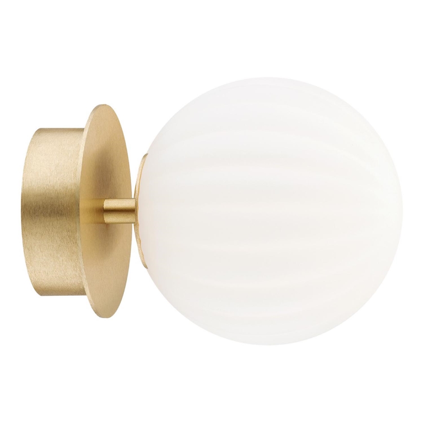 Argon 8504 - Zidna lampa PALOMA 1xE14/7W/230V zlatna/beli