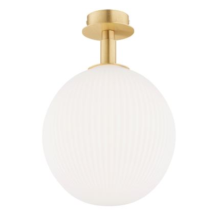 Argon 8505 - Plafonjera PALOMA 1xE27/15W/230V zlatna/beli