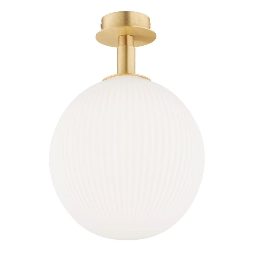 Argon 8505 - Plafonjera PALOMA 1xE27/15W/230V zlatna/beli