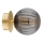 Argon 8510 - Zidna lampa PALOMA 1xE14/7W/230V zlatna/crno