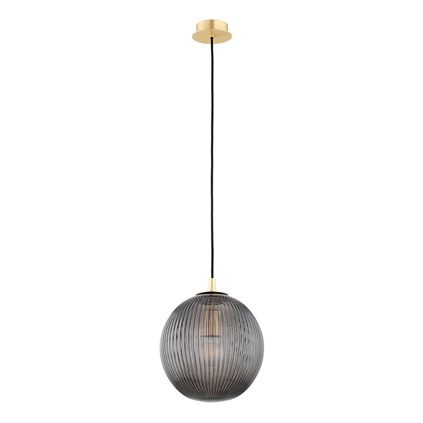 Argon 8513 - Luster na sajli PALOMA 1xE27/15W/230V pr. 25 cm zlatna/crno