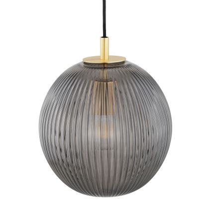 Argon 8513 - Luster na sajli PALOMA 1xE27/15W/230V pr. 25 cm zlatna/crno