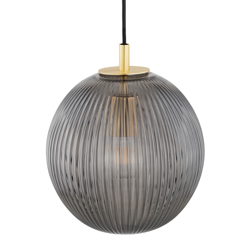 Argon 8513 - Luster na sajli PALOMA 1xE27/15W/230V pr. 25 cm zlatna/crno