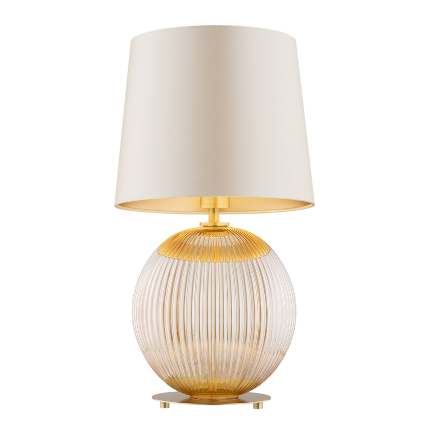 Argon 8535 - Stona lampa HAMILTON 1xE27/15W/230V 54 cm kremasta/bež