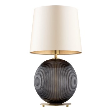 Argon 8538 - Stona lampa HAMILTON 1xE27/15W/230V 54 cm kremasta/crno