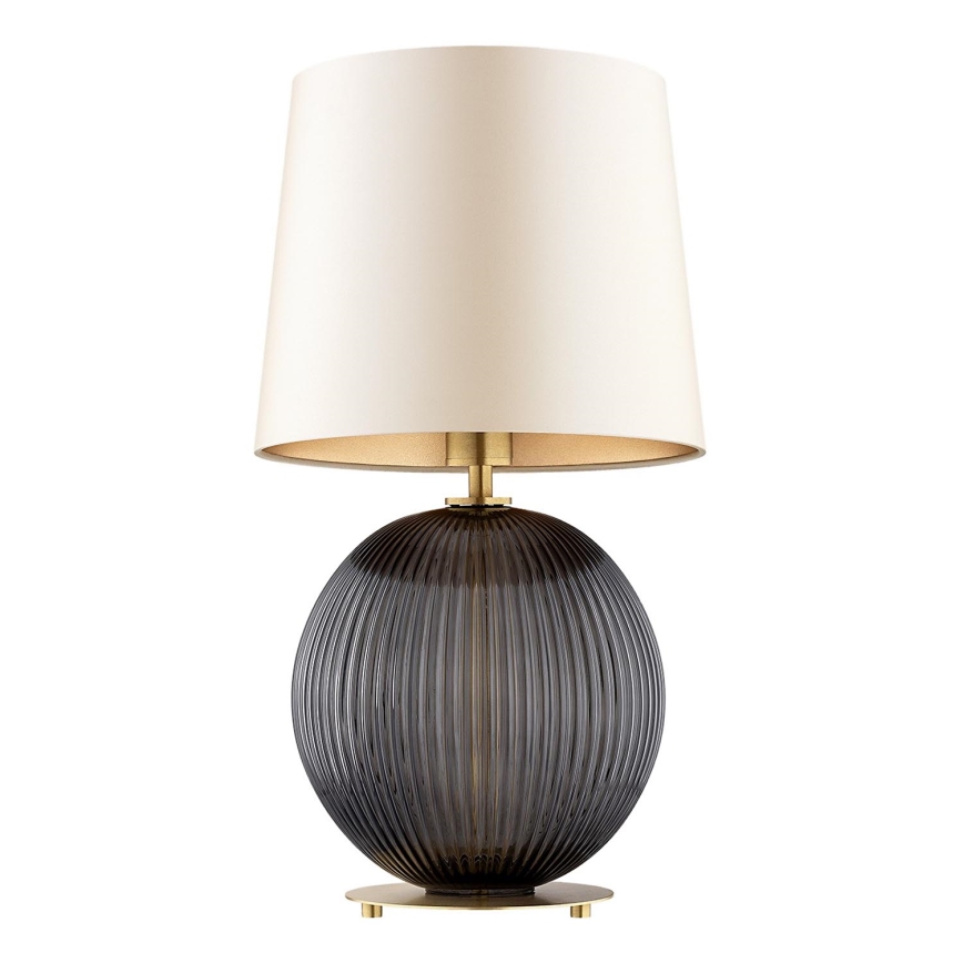 Argon 8538 - Stona lampa HAMILTON 1xE27/15W/230V 54 cm kremasta/crno