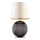 Argon 8538 - Stona lampa HAMILTON 1xE27/15W/230V 54 cm kremasta/crno