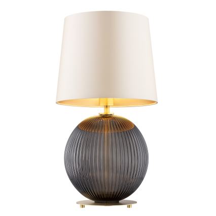 Argon 8538 - Stona lampa HAMILTON 1xE27/15W/230V 54 cm kremasta/crno