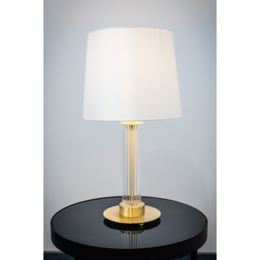 Argon 8540 - Stona lampa HAMPTON 1xE27/15W/230V 57 cm beli