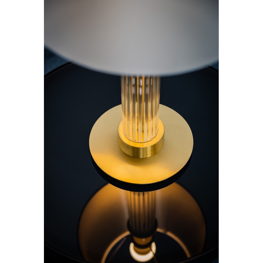 Argon 8540 - Stona lampa HAMPTON 1xE27/15W/230V 57 cm beli
