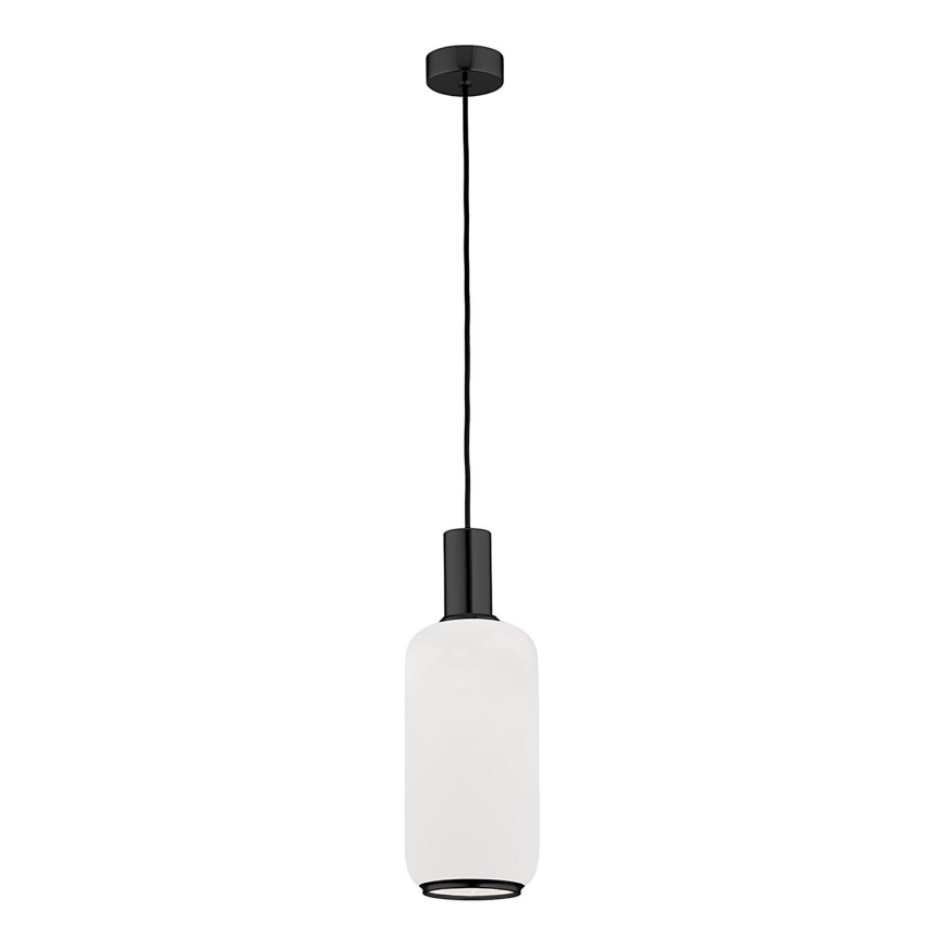 Argon 8563 - Luster na sajli SAGUNTO PLUS 1xE27/15W/230V pr. 14 cm crno
