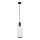 Argon 8563 - Luster na sajli SAGUNTO PLUS 1xE27/15W/230V pr. 14 cm crno