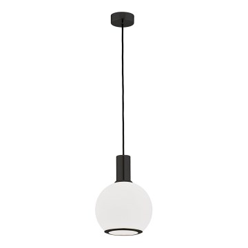 Argon 8564 - Luster na sajli SAGUNTO PLUS 1xE27/15W/230V pr. 20 cm crno