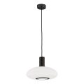 Argon 8565 - Luster na sajli SAGUNTO PLUS 1xE27/15W/230V pr. 30 cm crno