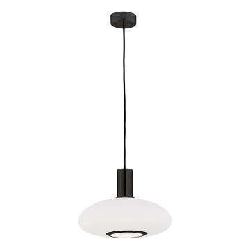 Argon 8565 - Luster na sajli SAGUNTO PLUS 1xE27/15W/230V pr. 30 cm crno