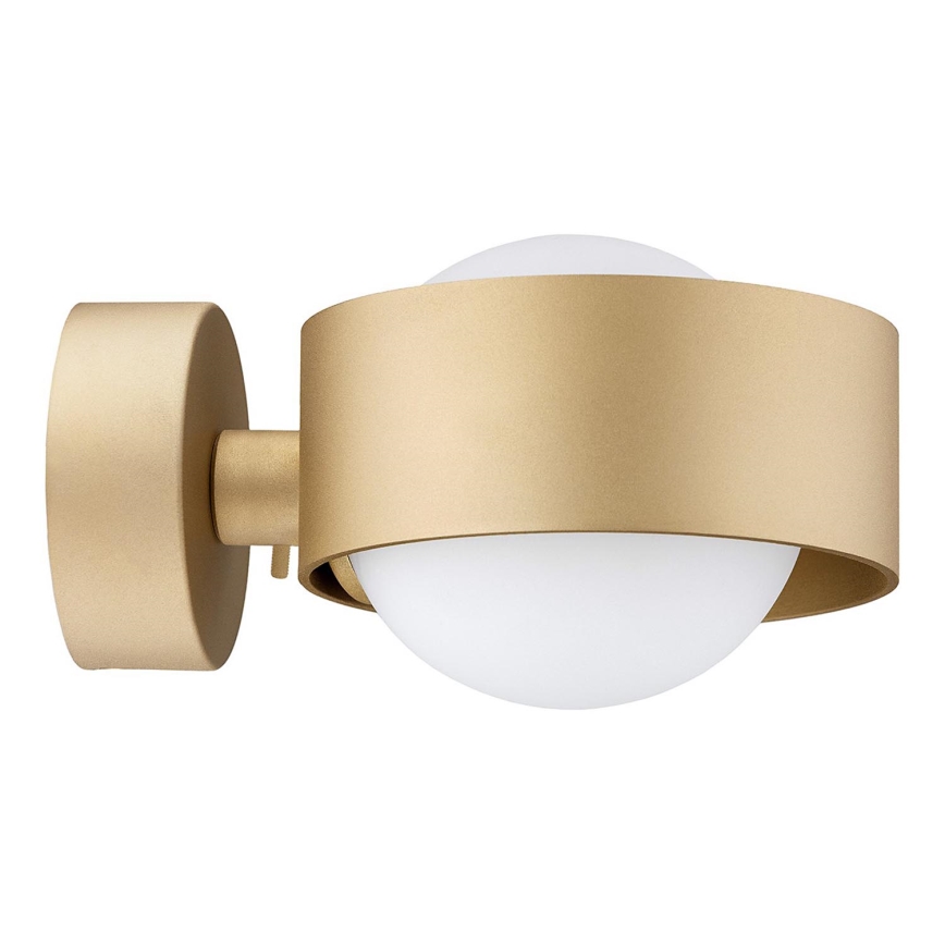 Argon 8567 - Zidna lampa za kupatilo MASSIMO PLUS 1xG9/6W/230V IP44 zlatna