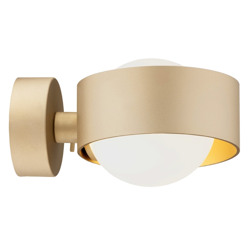 Argon 8567 - Zidna lampa za kupatilo MASSIMO PLUS 1xG9/6W/230V IP44 zlatna