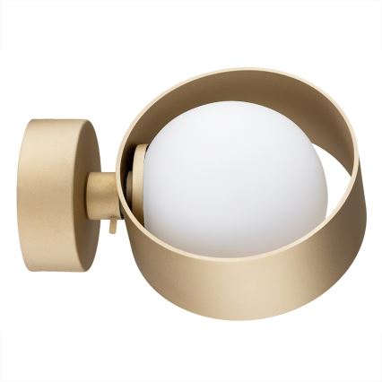 Argon 8567 - Zidna lampa za kupatilo MASSIMO PLUS 1xG9/6W/230V IP44 zlatna