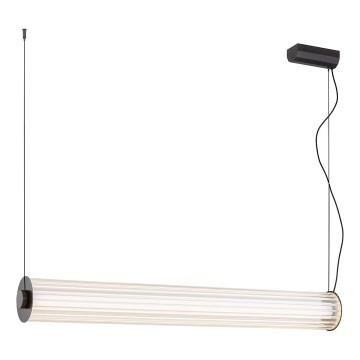 Argon 8628 - LED luster na sajli HAMPTON LED/60W/230V 3000K 80 cm crno