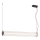 Argon 8628 - LED luster na sajli HAMPTON LED/60W/230V 3000K 80 cm crno