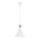 Argon 8629 - Luster na sajli KEGEL 1xE27/15W/230V beli