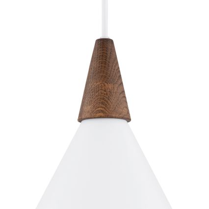 Argon 8631 - Luster na sajli KEGEL 1xE27/15W/230V beli