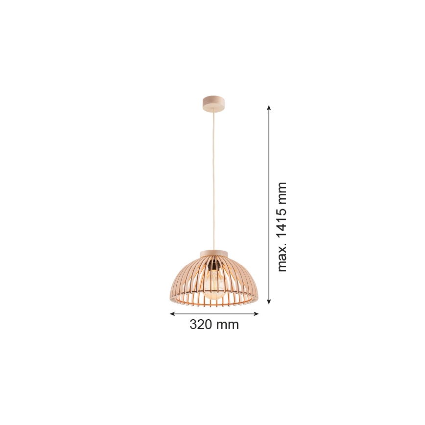 Argon 8633 - Luster na sajli TRE 1xE27/15W/230V