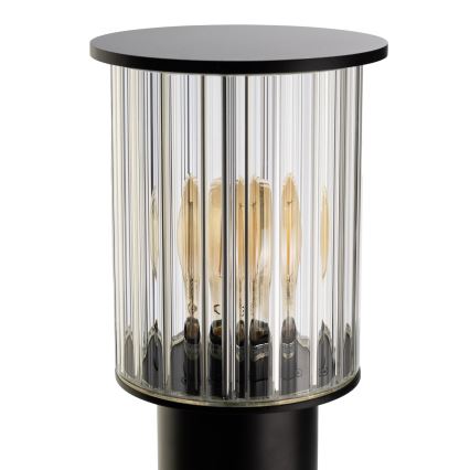 Argon 8749 - Spoljašnja lampa NORFOLK 1xE27/15W/230V IP44 52cm crno