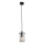 Argon 8751 - Spoljašnji luster na sajli NORFOLK 1xE27/15W/230V IP44 crno