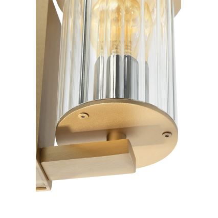 Argon 8752 - Spoljašnja zidna lampa NORFOLK 1xE27/15W/230V IP44 zlatna