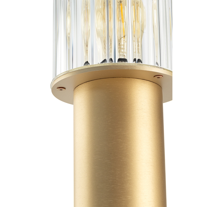 Argon 8753 - Spoljašnja lampa NORFOLK 1xE27/15W/230V IP44 52cm zlatna