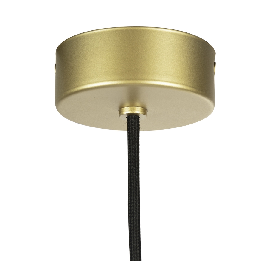 Argon 8755 - Spoljašnji luster na sajli NORFOLK 1xE27/15W/230V IP44 zlatna