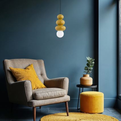 Argon 8787 - Kupatilski luster ORLANDO PLUS na sajli 1xG9/6W/230V IP44 braon