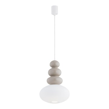 Argon 8819 - Luster na sajli DIEGO 1xGU10/5W/230V bela/sivo