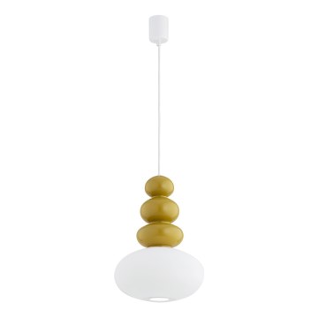 Argon 8821 - Luster na sajli DIEGO 1xGU10/5W/230V bela/braon