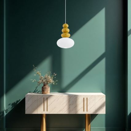Argon 8821 - Luster na sajli DIEGO 1xGU10/5W/230V bela/braon