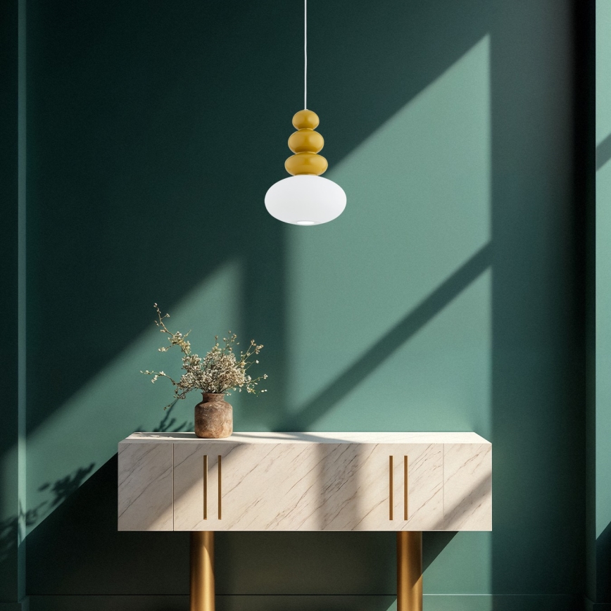 Argon 8821 - Luster na sajli DIEGO 1xGU10/5W/230V bela/braon