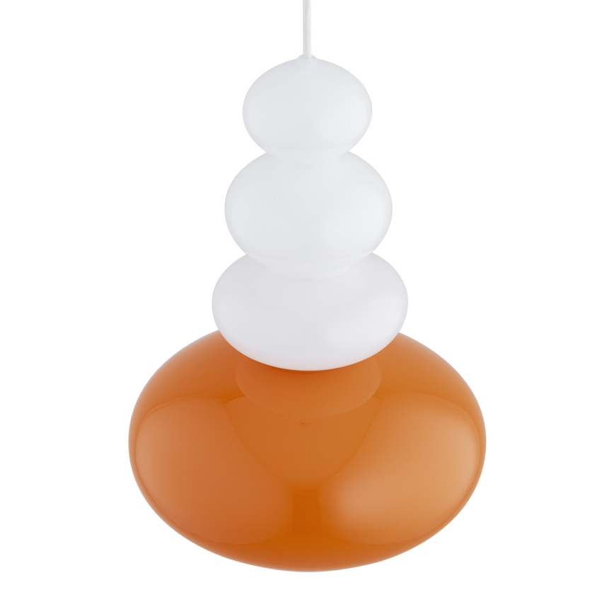 Argon 8822 - Luster na sajli DIEGO 1xGU10/5W/230V bela/narandžasta