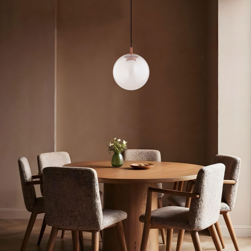 Argon 8829 - Luster na sajli SACRAMENTO 1xGX53/8W/230V prozirna/braon