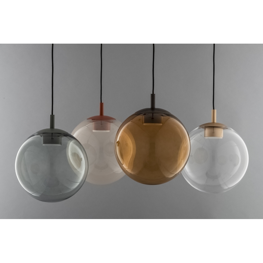 Argon 8829 - Luster na sajli SACRAMENTO 1xGX53/8W/230V prozirna/braon
