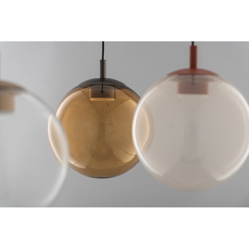Argon 8829 - Luster na sajli SACRAMENTO 1xGX53/8W/230V prozirna/braon