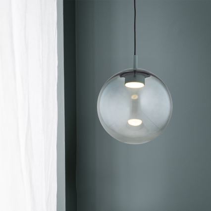 Argon 8830 - Luster na sajli SACRAMENTO 1xGX53/8W/230V zelena/dimno
