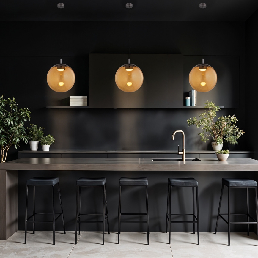 Argon 8831 - Luster na sajli SACRAMENTO 1xGX53/8W/230V braon/dimno