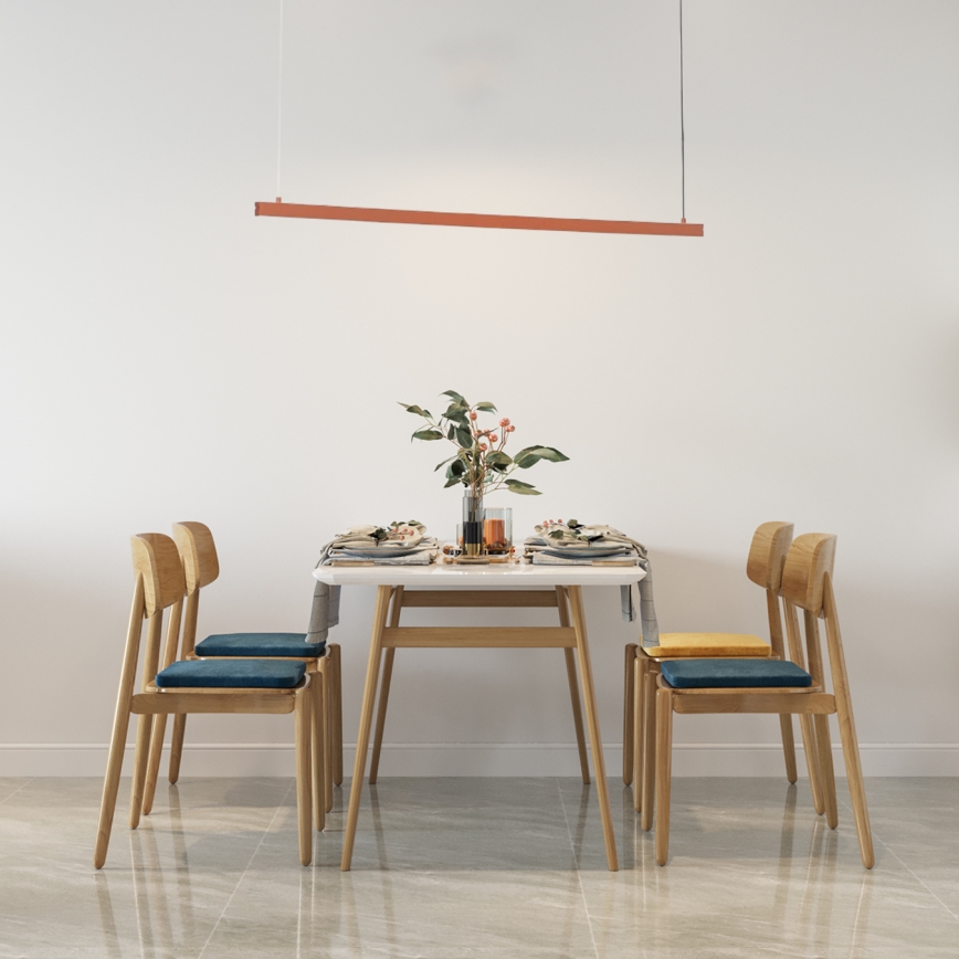 Argon 8834 - LED luster na sajli MIAMI LED/37W/230V 3000K braon