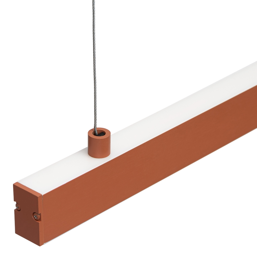 Argon 8834 - LED luster na sajli MIAMI LED/37W/230V 3000K braon