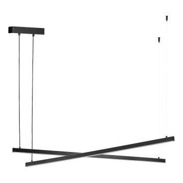 Argon 8838 - LED luster na sajli MIAMI LED/74W/230V 3000K crno